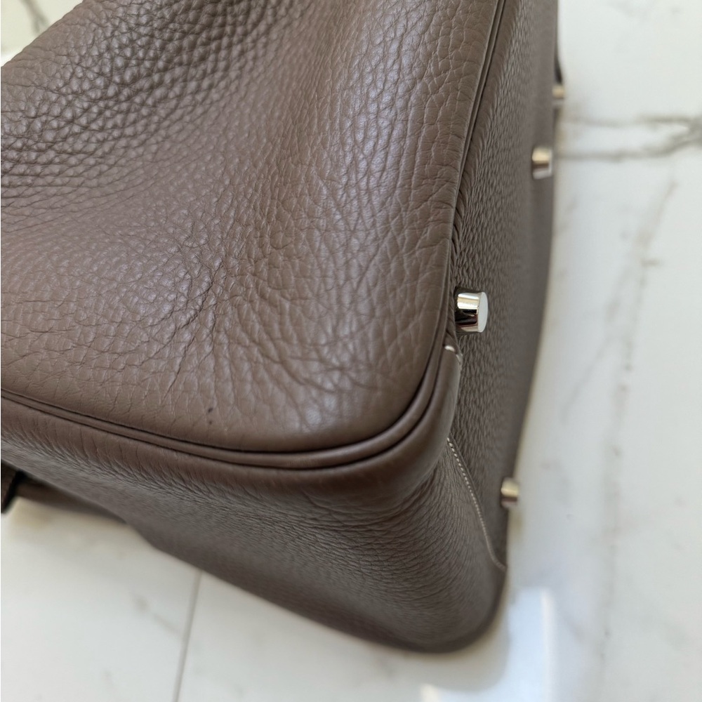 Sold Hermes Lindy Etoupe 34 - Picture 7 of 16